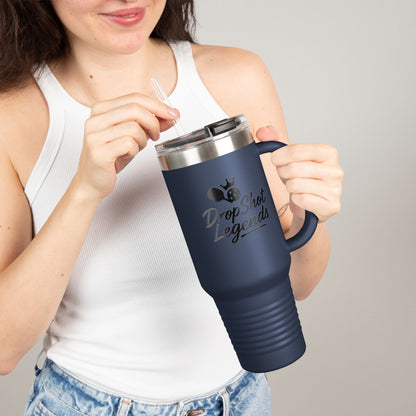 40oz Insulated Travel Mug - Stainless Steel | Hot & Cold Drinks | Leak-Proof Tumbler