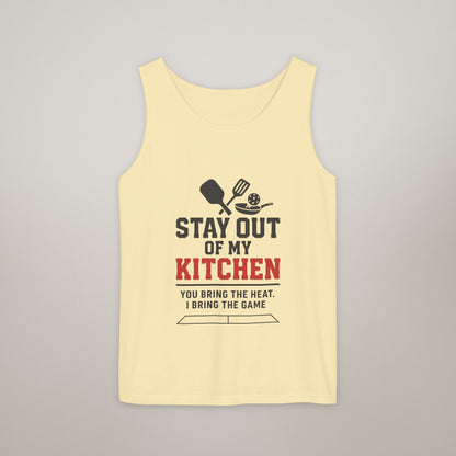 Pickleball Tank Top - 'Stay Out of My Kitchen' Activewear Shirt