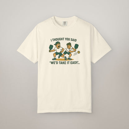 Casual Quote T-Shirt, Funny Sports Tee, Gift for Athletes, Unisex Graphic Tee, Humor T-Shirt for Friends, Relaxed Fit Apparel