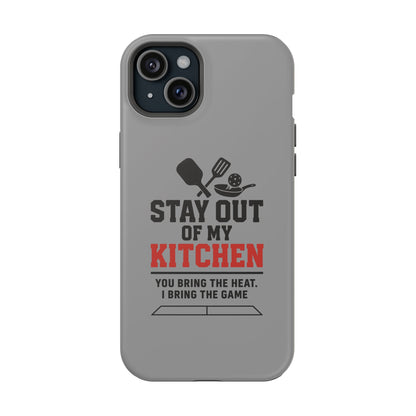 Funny Pickleball Magnetic Tough Phone Case – Durable Protection with Culinary Personality