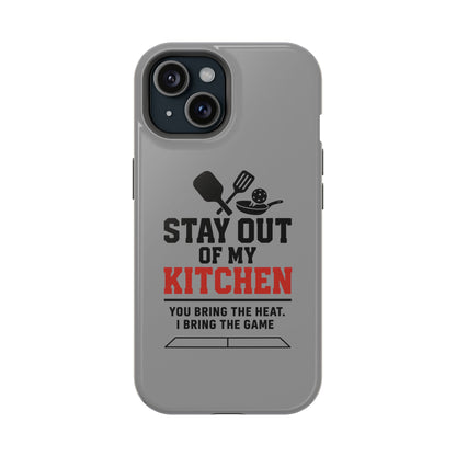 Funny Pickleball Magnetic Tough Phone Case – Durable Protection with Culinary Personality
