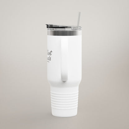 40oz Insulated Travel Mug - Stainless Steel | Hot & Cold Drinks | Leak-Proof Tumbler