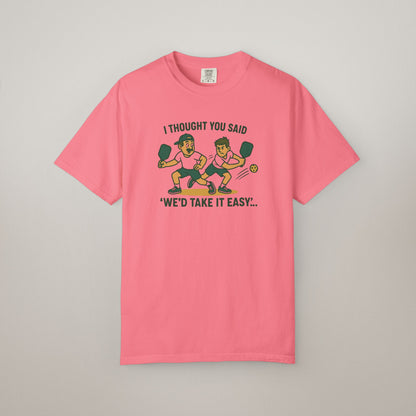 Casual Quote T-Shirt, Funny Sports Tee, Gift for Athletes, Unisex Graphic Tee, Humor T-Shirt for Friends, Relaxed Fit Apparel