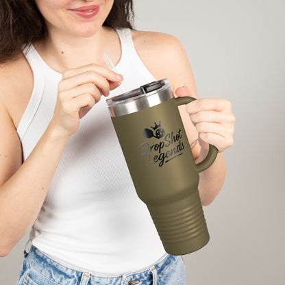 40oz Insulated Travel Mug - Stainless Steel | Hot & Cold Drinks | Leak-Proof Tumbler