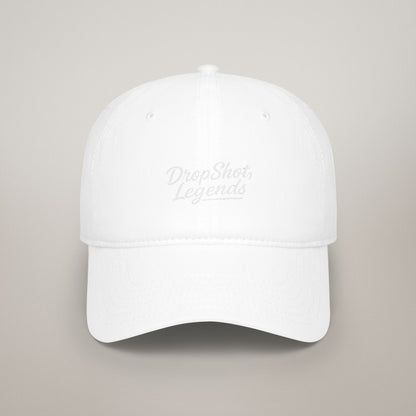 DropShotLegends Custom Casual Cotton Baseball Cap - Breathable Low Profile Everyday Hat for Men/Women