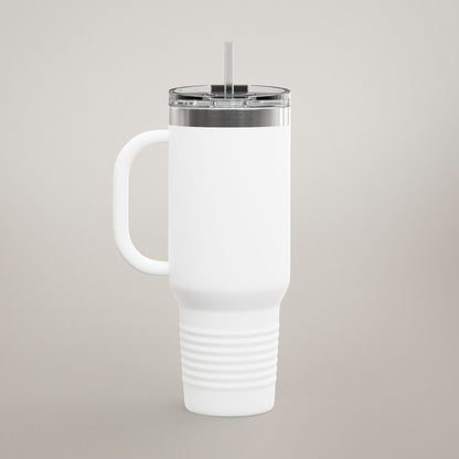 40oz Insulated Travel Mug - Stainless Steel | Hot & Cold Drinks | Leak-Proof Tumbler