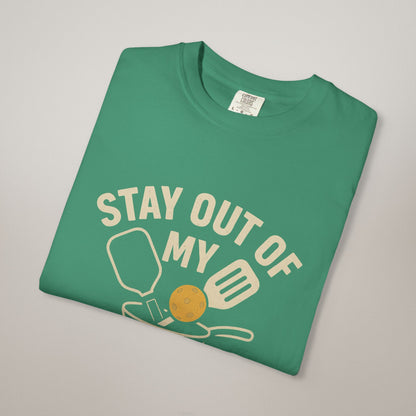Stay Out of My Kitchen Unisex T-Shirt – Funny Chef Gift & Kitchen Humor Tee