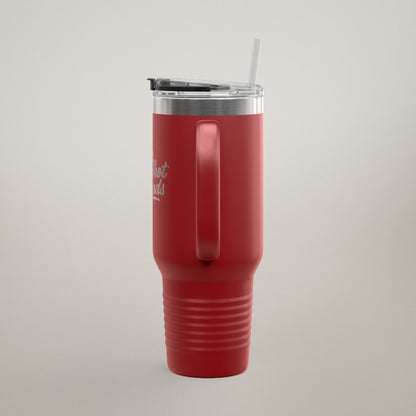 40oz Insulated Travel Mug - Stainless Steel | Hot & Cold Drinks | Leak-Proof Tumbler