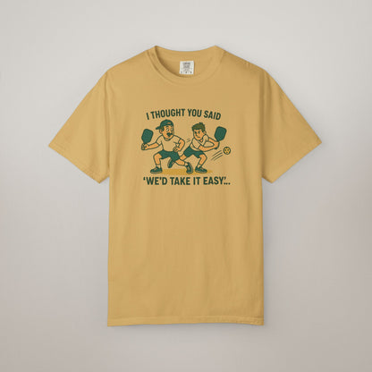 Casual Quote T-Shirt, Funny Sports Tee, Gift for Athletes, Unisex Graphic Tee, Humor T-Shirt for Friends, Relaxed Fit Apparel