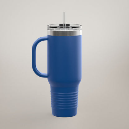40oz Insulated Travel Mug - Stainless Steel | Hot & Cold Drinks | Leak-Proof Tumbler