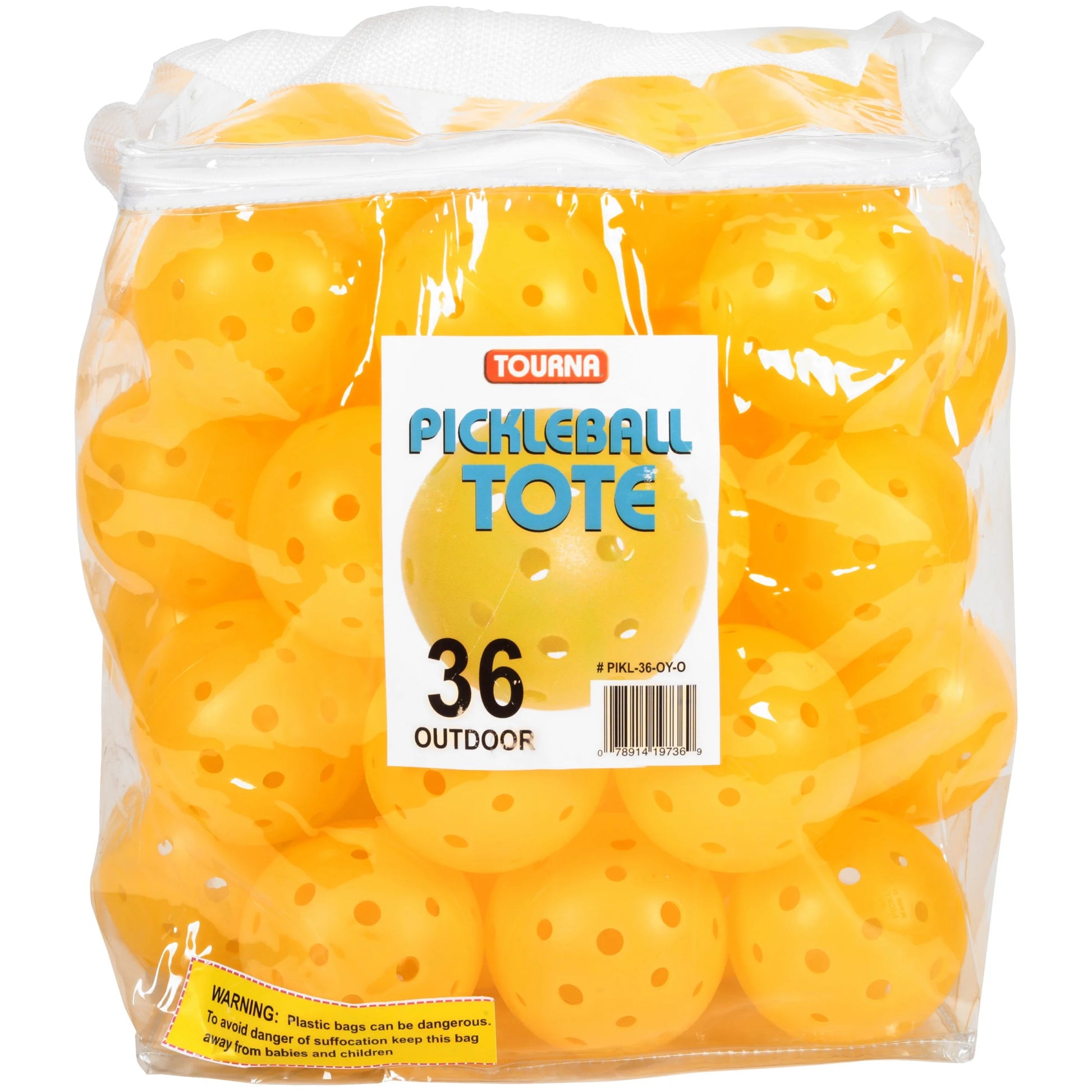 Tourna Strike Outdoor Pickleballs (36-Pack) – USAPA Approved | Wind-Resistant | High Visibility