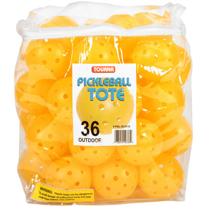 Tourna Strike Outdoor Pickleballs (36-Pack) – USAPA Approved | Wind-Resistant | High Visibility