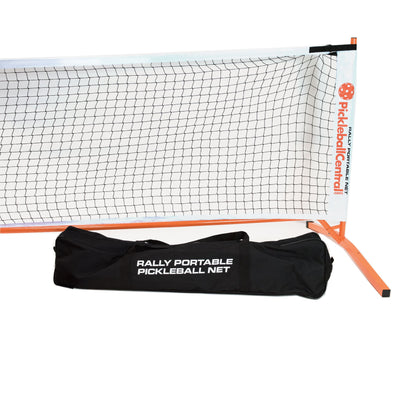 Full-Size Portable Pickleball Net – USAPA Approved Regulation Net with Wide Base | Lightweight, Sturdy, Easy Assembly for Indoor & Outdoor Play