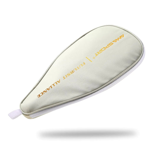 Leather Pickleball Paddle Cover – Full Protection with Plush Lining, Universal Fit & Zipper Access