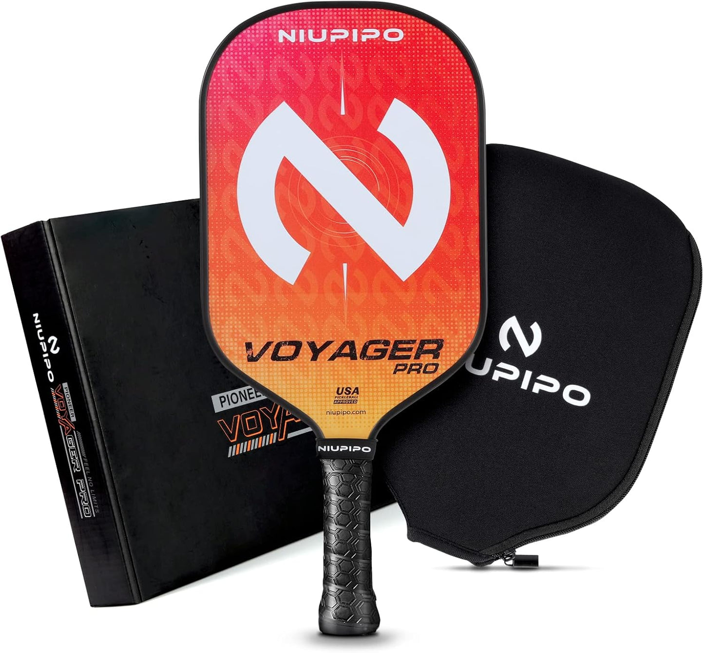 EXPLORER PRO USAPA Approved Pickleball Paddle – Graphite Carbon Fiber Face with Grit, Honeycomb Core & Cushion Grip | Pro-Level Paddle for Power, Spin & Control | Used by National Champions