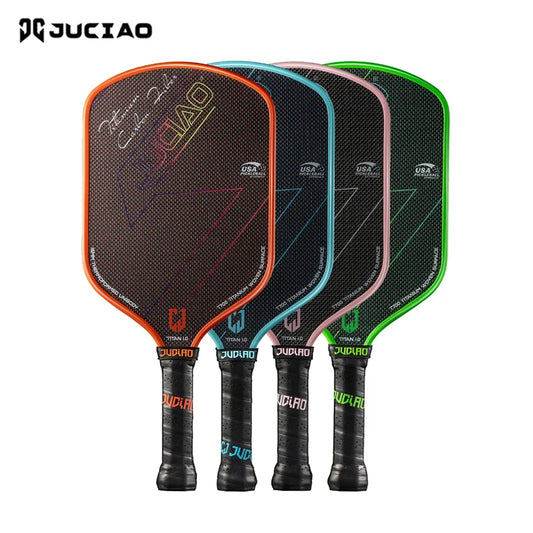 Carbon Fiber Pickleball Paddle Set – Lightweight, Durable, Pro Performance | Includes Cover & Balls