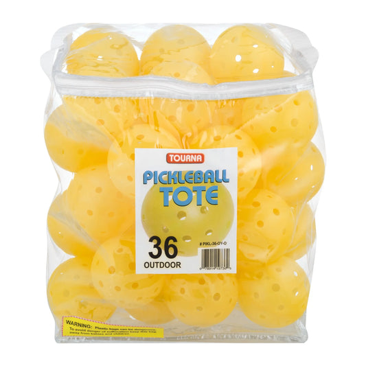Tourna Strike Outdoor Pickleballs (36-Pack) – USAPA Approved | Wind-Resistant | High Visibility