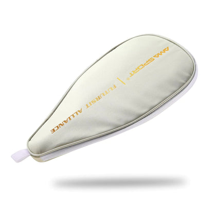Leather Pickleball Paddle Cover – Full Protection with Plush Lining, Universal Fit & Zipper Access